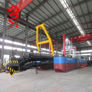 中国最新电动切割吸挖泥船建造高效选矿管道疏浚船 - Product Image 1