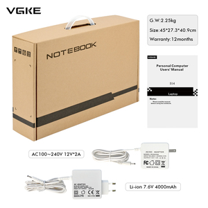 VGKE 14,1 Zoll Günstige Laptop Notebook Win11 PC Computer 16:9 Dünne kleine tragbare Computer 0,3 MP Kamera 4000mAh Akku - Product Image 4