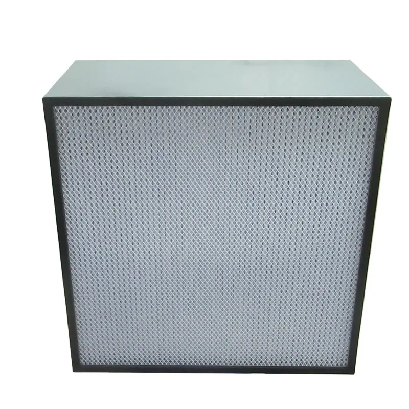 Endüstriyel Hepa elektrostatik hava filtresi H13, verimli H14 hava filtreleri