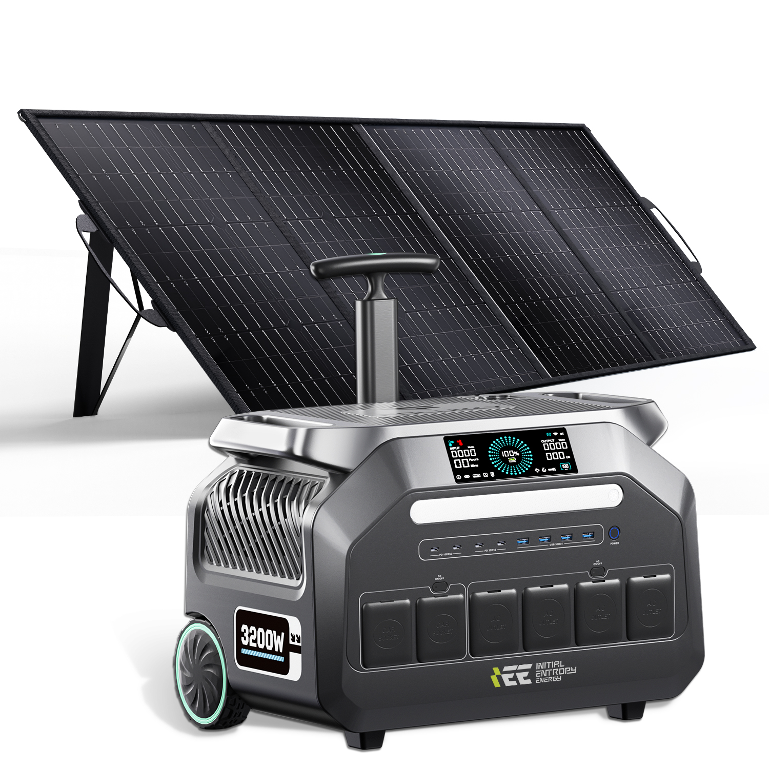P3200 + panel solar de 400w