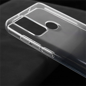 Şeffaf telefon kılıfı için Blu G71 + G51 artı C91 Pro C5 Max 2022 görünüm 2 görünüm 3 yumuşak şeffaf koruma kapağı kalın TPU kılıf - Product Image 2