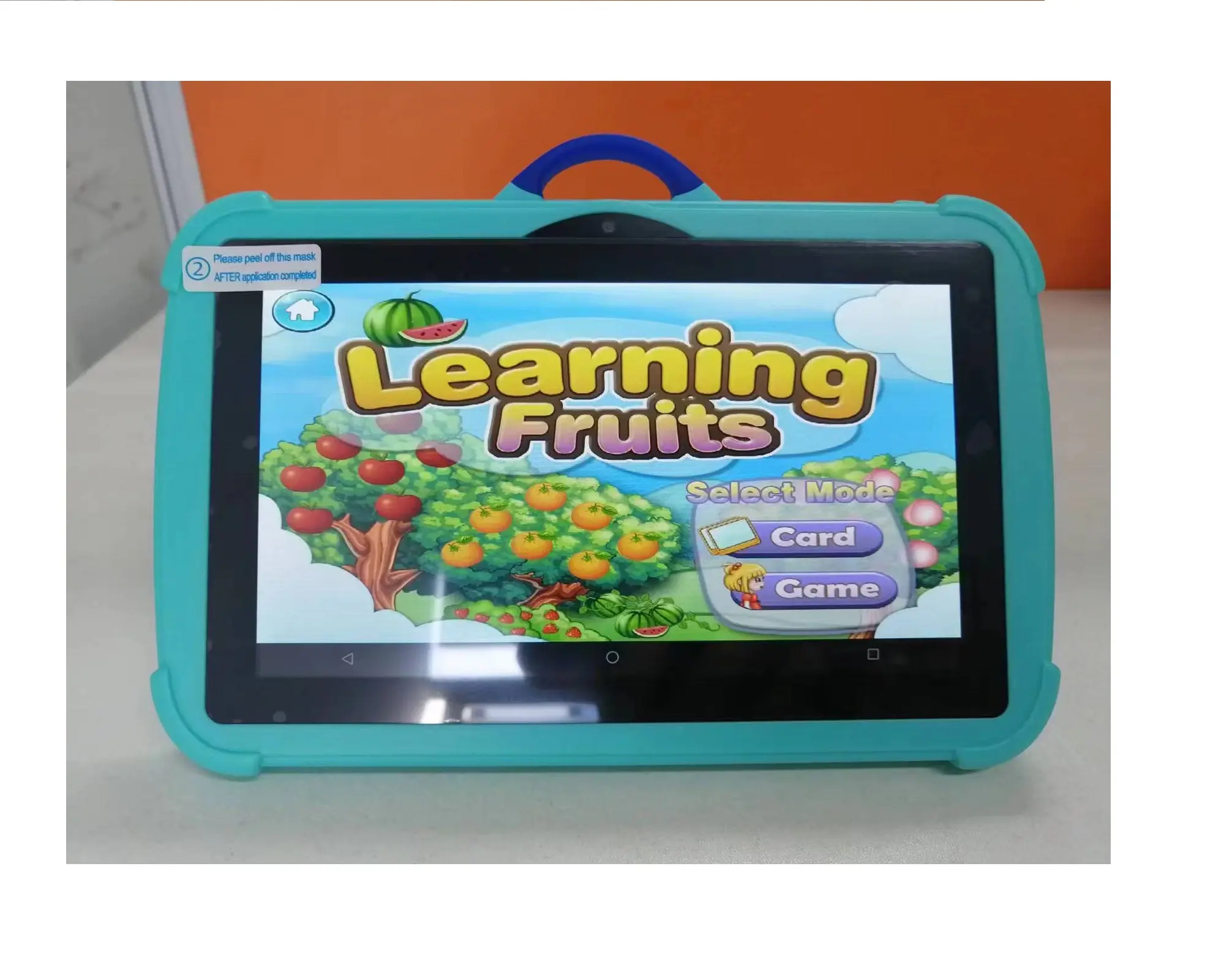 최고의 선물 7 인치 어린이 태블릿 1GB 8GB 어린이 소년 소녀를위한 사전 설치된 교육용 APP 태블릿 PC
