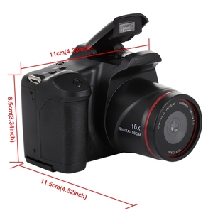 2.4インチLCDスクリーンビデオ録画カメラCMOSセンサーを備えた高品質1.3メガピクセルHDDV一眼レフカメラ - Product Image 5