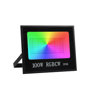 ไฟฟลัดไลท์ LED อัจฉริยะ RGBW สำหรับใช้ในที่พักอาศัยการเชื่อมต่อบลูทูธบนมือถือแอปควบคุมระยะไกลคะแนน IP66อลูมิเนียมพีซี - Product Image 6