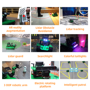 Yahboom Trans bot Crawler Offroad-Roboter basierend auf Roboter-Betriebs system und Python-Programmierung für Raspberry Pi 4B