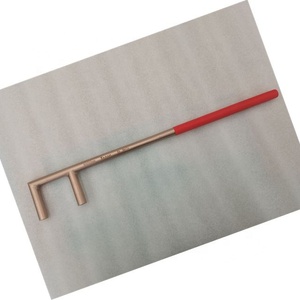 Non Sparking Tools Aluminum Bronze <strong>F</strong>-<strong>Type</strong> <strong>Valve</strong> Wheel <strong>Wrench</strong> 30*200mm