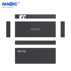 新颖的HDMI KVM开关4K 60Hz 8进1出，适用于带红外的电脑鼠标键盘2.0视频切换器 - Product Image 5