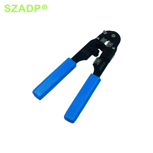Network <strong>Test</strong>/Maintenance <strong>Tool</strong> Kit with Wire Striping Cutter and Network Crimper Repair Hand-<strong>Tool</strong> Kit for Network System - Product Image 5