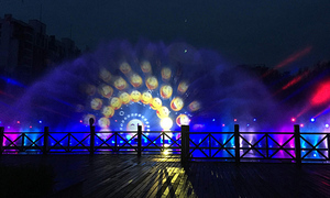 2025 High-definition Projector Water Screen <strong>Fountain</strong> <strong>50m</strong> Long <strong>Fountain</strong> Screen - Product Image 5