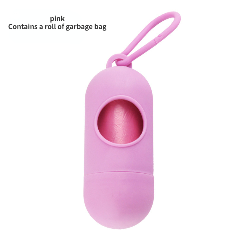 Pink with Garbage Bags