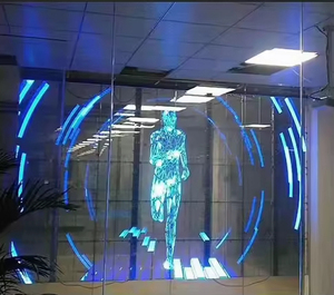 透明LEDフィルムディスプレイ発光ラミネートLEDつや消しガラス固体構造フラットパターンクリスタルスクリーンディスプレイ