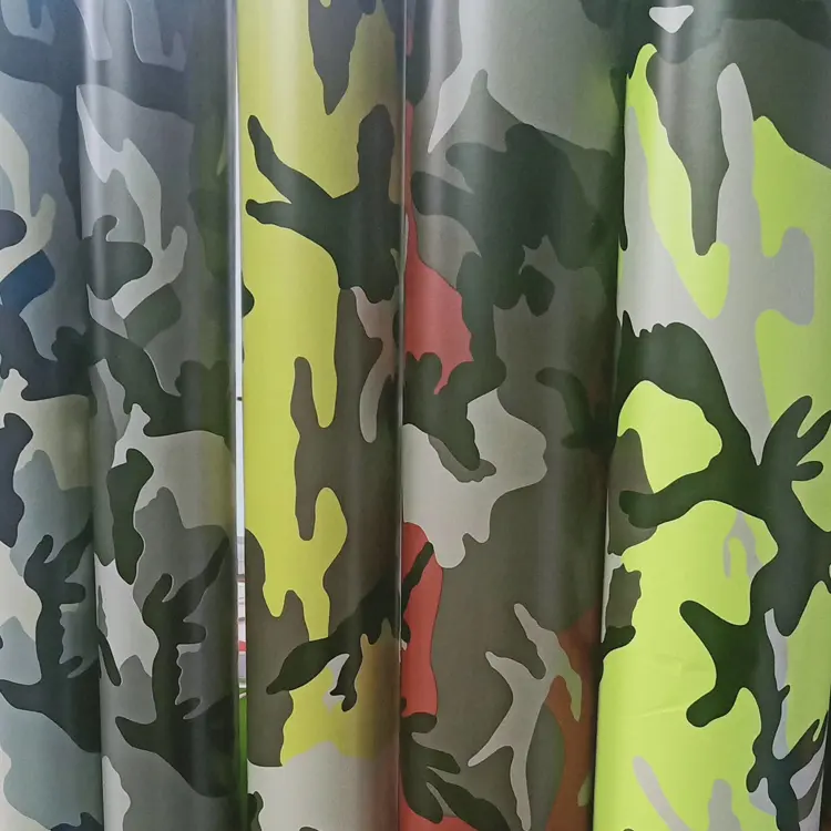 DEREK Camouflage Vinyl Mit Über 200designs/ Camouflage Car Wrapping Folie