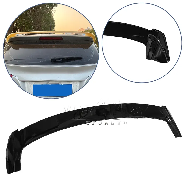 Buona decorazione per auto artigianale Spoiler per tetto posteriore in fibra di carbonio in plastica ABS per Hyundai IX35 2011 2012 2013 2014 2015 2016 2017 2018