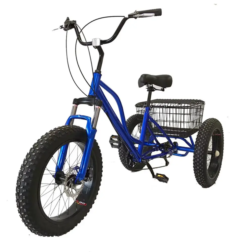 Heiß verkaufendes Dreirad für Erwachsene mit drei Rädern und Regenschutz