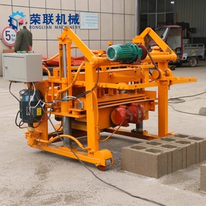 QT40-3A sistema di fabbricazione di blocchi di mattoni mobili mobili in frassino cavo - Product Image 5
