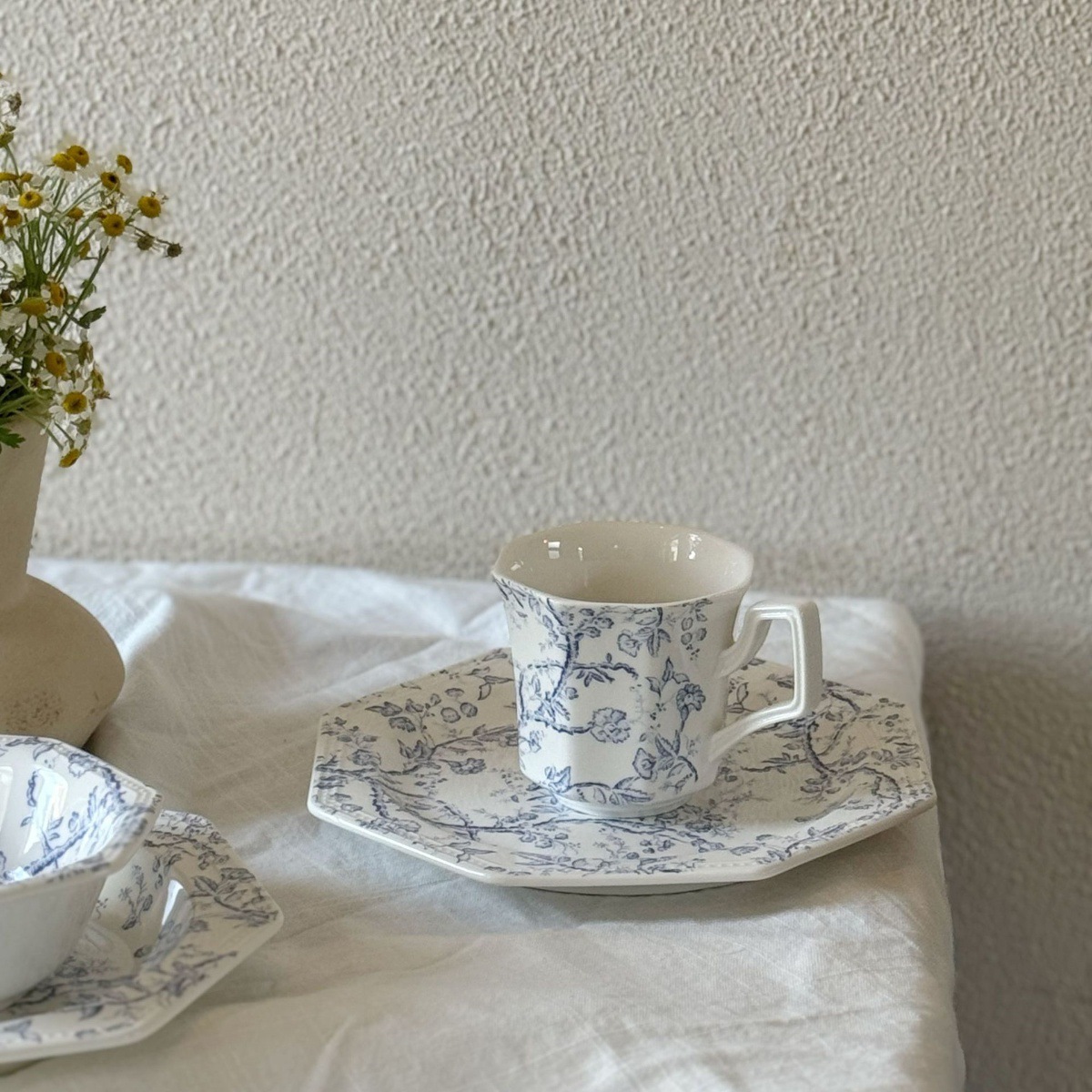 Sky Blue cups and plates
