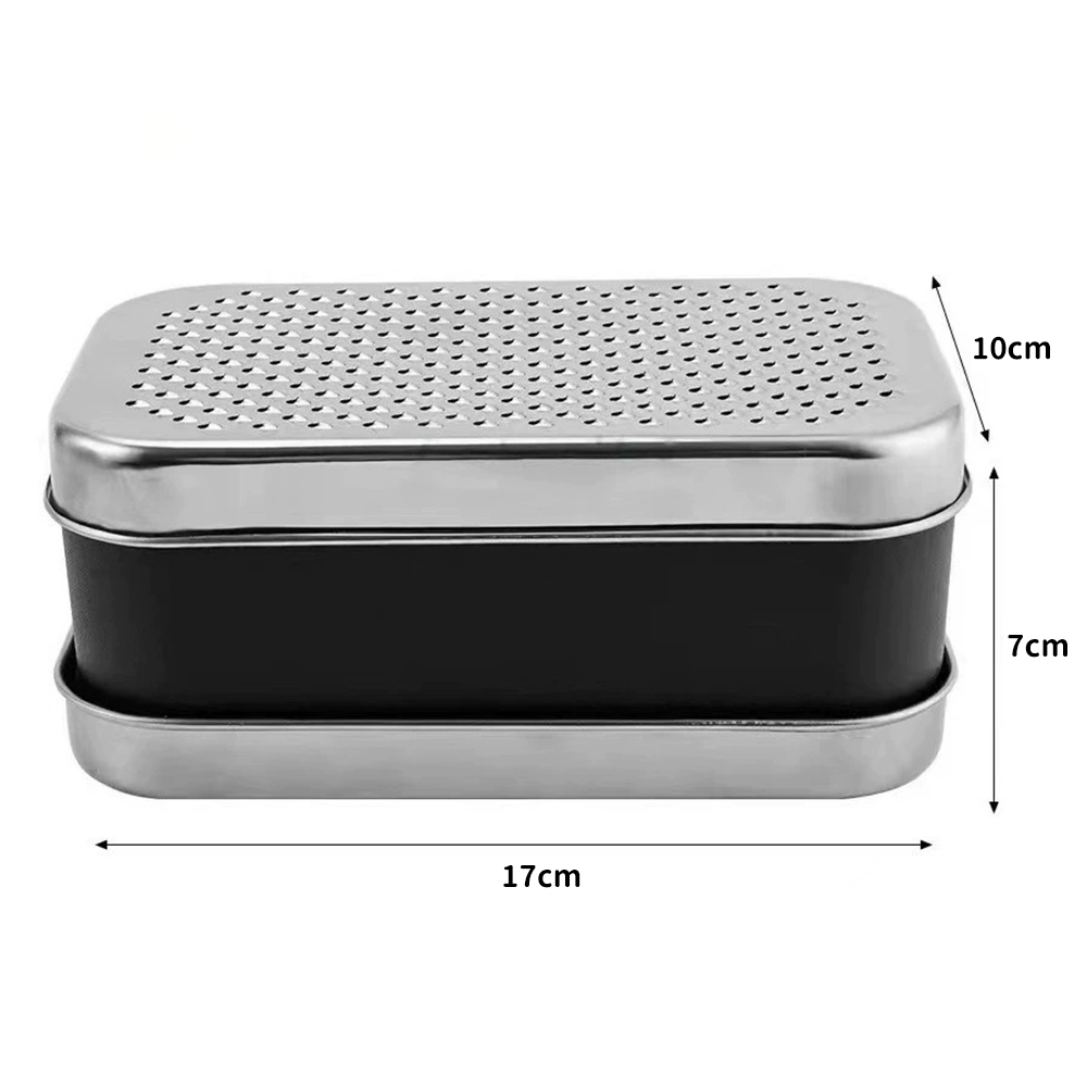 Small-black-double sided grater brush