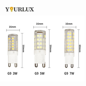 LEDトウモロコシ電球G4 G9 5w 7w 9w 110v 220v省エネフリッカー光源G9 LED電球室内照明用 - Product Image 1