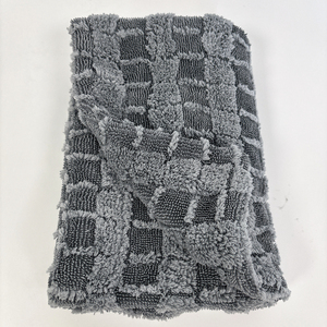 Microfiber <strong>Towel</strong> 70/30 Single Twisted Loop Twisting 800gsm Car Low Single Pile <strong>Red</strong> Car Drying <strong>Towel</strong> - Product Image 2