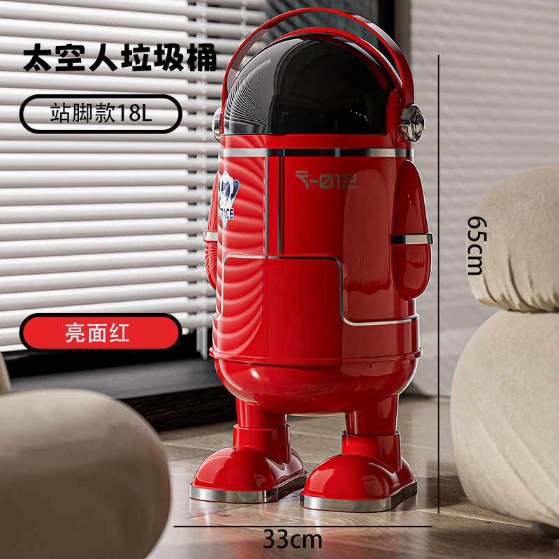 Extra Large Glossy Red - Standing Style