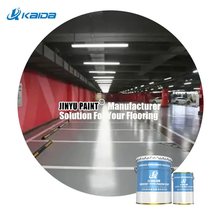 Wholesale Salt Oil Resistant Solvent Based Epoxy Resin Finish Coating Epoxy Floor Coatings For Commercial Kitchens