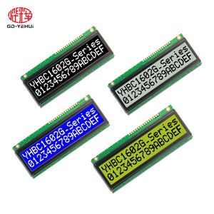 LCD1602 LCD-Bildschirm Benutzer definiertes Panel-Modul Blau/Grüner Bildschirm 16x2 Arduino Character LCD-Anzeige modul