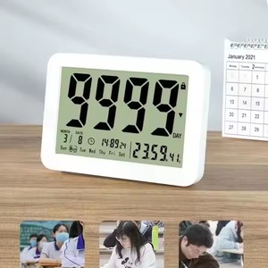 Цифровой таймер обратного отсчета на 9999 дней, электронный магнитный Таймер для занятий фитнесом - Product Image 3