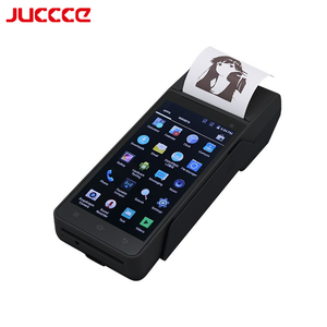 Robusto STQC certificado MSR NFC código QR POS biométrico de mano con escáner de huellas dactilares - Product Image 2