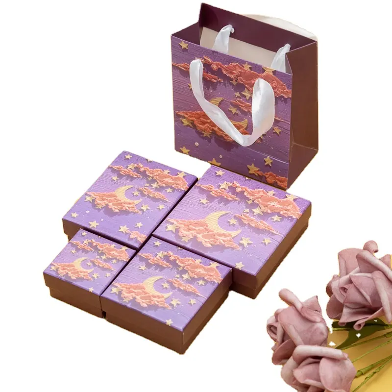 Charmante vitrine de stockage de cadeaux usine de Chine en stock boîtes d'emballage de bijoux en bois avec tiroir pour dames/