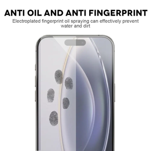 Hot Bán Trường Hợp Thân Thiện Với Pha Lê Rõ Ràng Đầy Đủ Keo 2.5D 9H Tempered Glass Bảo Vệ Màn Hình Cho Iphone 11 12 13 14 15 16 Pro Max - Product Image 2