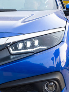 Headlight Assembly Modified Paris Light for Honda 10th Civic <strong>LED</strong> Daytime Running Lights Star Diamond <strong>LED</strong> Lens 2016-2021 - Product Image 2