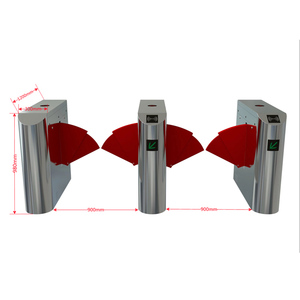 Qigong Speed Gate Security <span class=keywords><strong>System</strong></span> <span class=keywords><strong>Access</strong></span> Control Electronic Flap Barreira Turnstile com Reconhecimento Facial