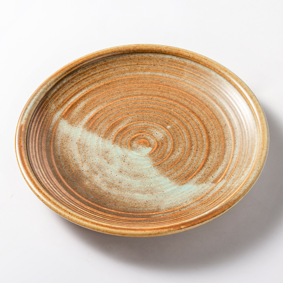 Round plate