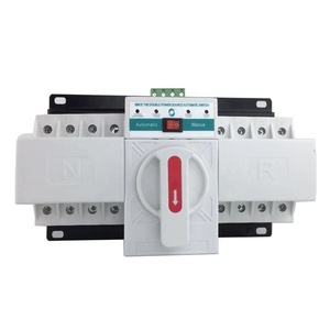 三相ATS自动转换开关手动转换开关63A 4p ATS发电机控制器 - Product Image 1