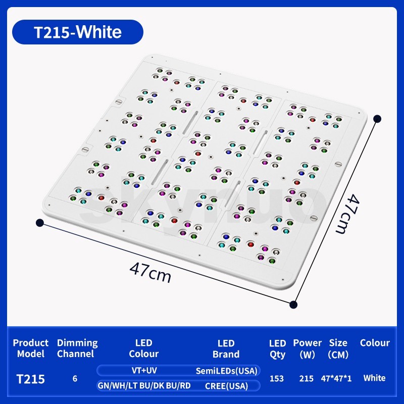 T215 Bianco con Kit di Sospensione