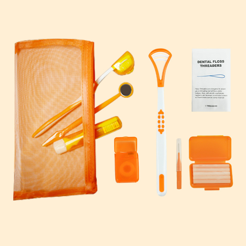 Mesh bag orange