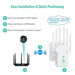 AC1200mbps双频<span class=keywords><strong>wifi</strong></span>中继器2.4G远程扩展器5g信号放大器<span class=keywords><strong>WiFi</strong></span>扩展器 - Product Image 5