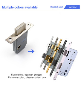 Nhà máy-bền a45zdf chống trộm Lỗ mộng khóa Key unloack chết Bolt cho cửa thép bằng gỗ nhôm sắt kẽm vật liệu kim loại - Product Image 6