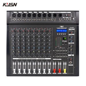 16 Channel DSP Amplifier <strong>Mixer</strong> Professional Powered Audio Digital Mixing Console Power Sound Soundcraft with Bluetooth USB - Product Image 3