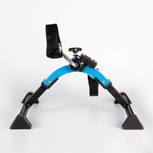 Katlanır pedalı egzersiz Mini egzersiz bisikleti taşınabilir ayak Peddler masa bisikleti kol ve bacak Peddler makinesi LCD monitör - Product Image 4