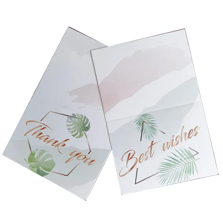 Tebrik kartı paketi mutlu doğum günü kartları şükran kağıt zanaat teşekkür ederim kartları baskı ile özel logo