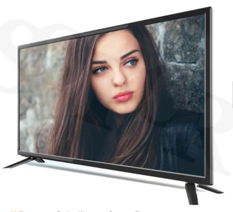 Télévision connectée DLED haute définition, 32, 40, 43, 50, 55 ou 65 pouces, écran plat, smart tv, OEM, prix d'usine