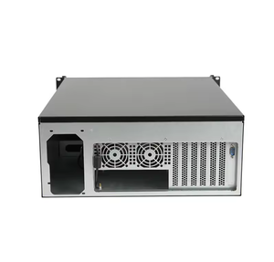 ¡Hot Swap 2-Bay 4U Servidor Chasis Bloqueable Plástico Industrial PC ATX Ordenador 4U con Pantalla LCD HD y 3,5 \ "HDD en Stock! - Product Image 5