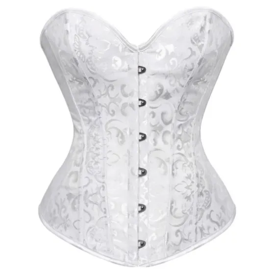 Espartilho feminino, grande design de moda feminina baile push up espartilho de casamento top aço amarrado cintura treinador moda ocidental corpete