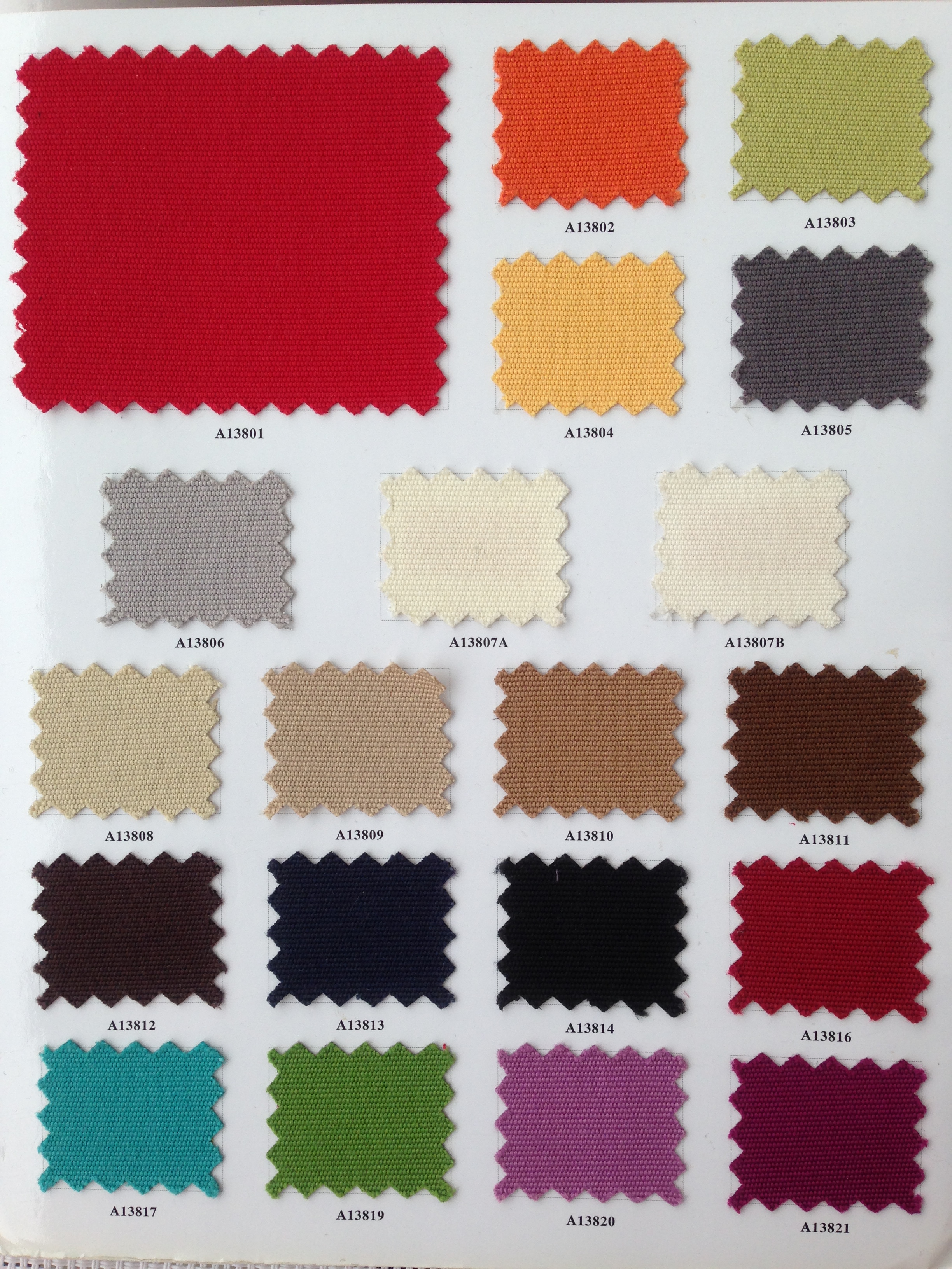 Fabric color