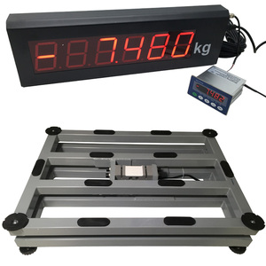 500kg Weighting Scale 100k Rs485 Modbus-Rtu Weighing Platform Weight Indicator 4 20 <strong>Ma</strong> Big <strong>LED</strong> Scale Display - Product Image 1
