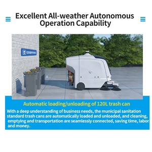 Kommerzieller Outdoor Clean Robot Sweep Wisch roboter Reinigungs boden Industrieller Smart Reinigungs roboter - Product Image 2