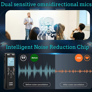E36 Digital Voice Activated <strong>Recorder</strong> with 5520 Hours Audio Recording for Lectures Dictaphone Sound Capture - Product Image 5