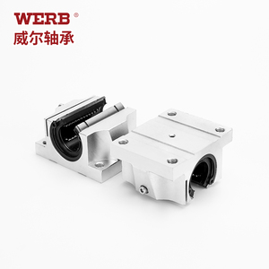 CNC <strong>Linear</strong> Shaft Slider Bearing TBR16UU TBR Series <strong>Linear</strong> <strong>Block</strong> <strong>Linear</strong> Motion Cylindrical Guide <strong>Rail</strong> - Product Image 2