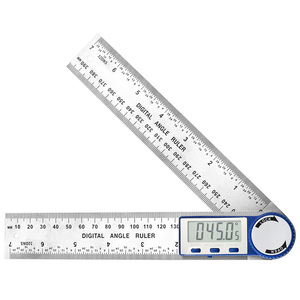1個デジタル角度検出器スケール適切な木工測定ツール高精度多機能ツール - Product Image 6